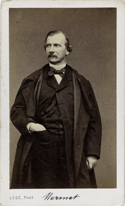 Retrato del compositor Auguste Mermet 1810-1889 de Georges Mathurin Legé