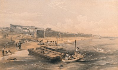 Fortaleza de Yenikale Mirando Hacia el Mar de Azov de Georges McCulloch