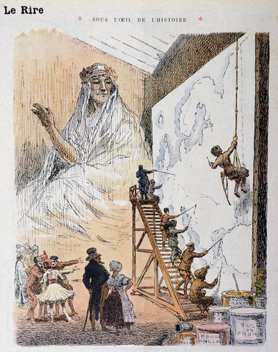 Europa. Dibujo de Georges Meunier (1869-1942). En “Le Rire Rouge” de Georges Meunier