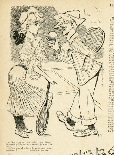 Ilustración de Georges Meunier (1869-1934) en Le Rire de Georges Meunier