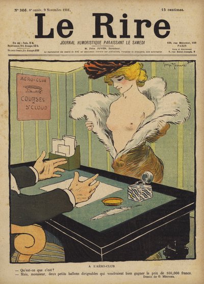 Ilustración para Le Rire de Georges Meunier