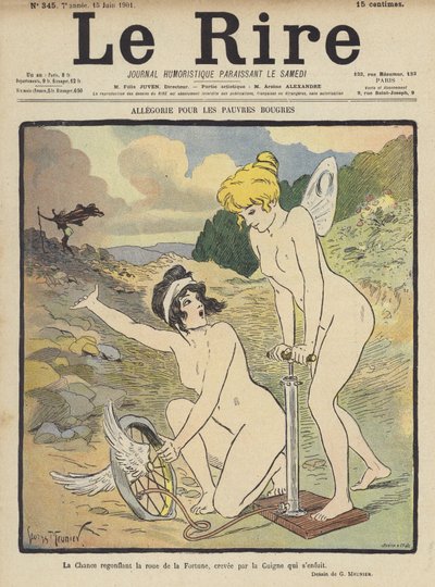 Ilustración para Le Rire de Georges Meunier