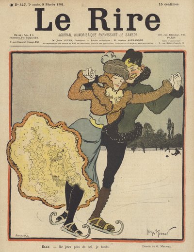 Ilustración para Le Rire de Georges Meunier