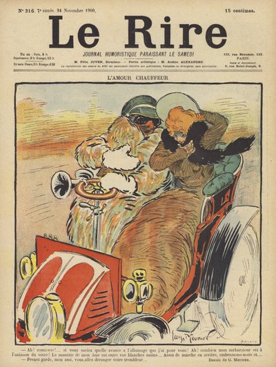 Ilustración para Le Rire de Georges Meunier