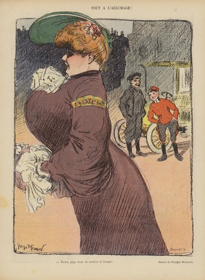 Ilustración para Le Rire de Georges Meunier