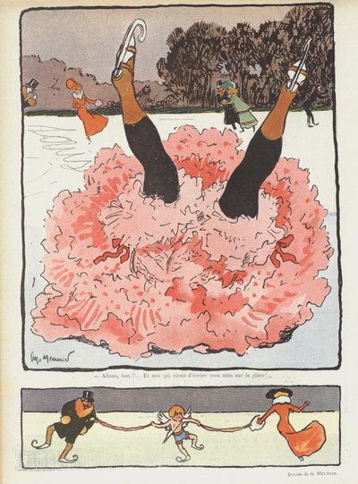 Ilustración para Le Rire de Georges Meunier