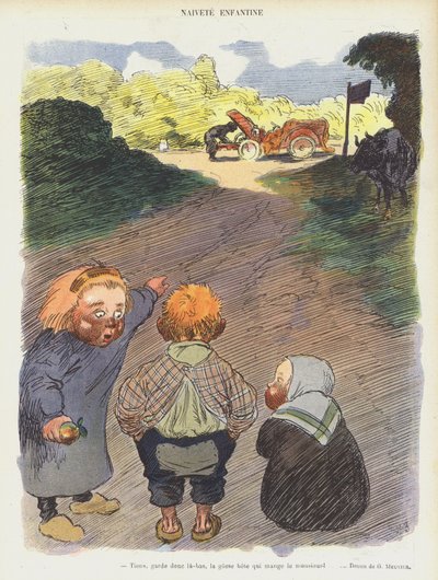 Ilustración para Le Rire de Georges Meunier