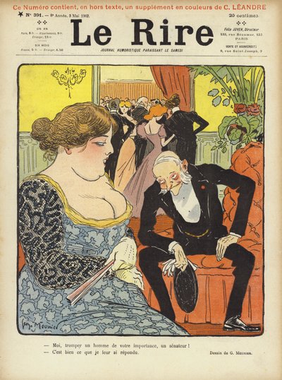 Ilustración para Le Rire de Georges Meunier