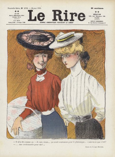 Ilustración para Le Rire de Georges Meunier