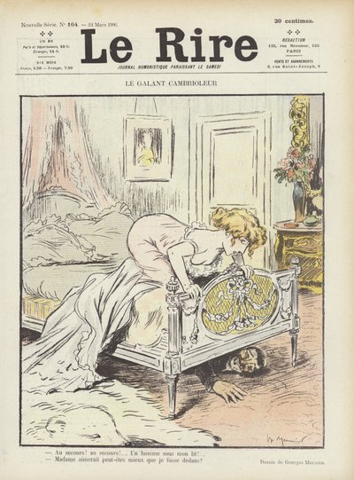 Ilustración para Le Rire de Georges Meunier