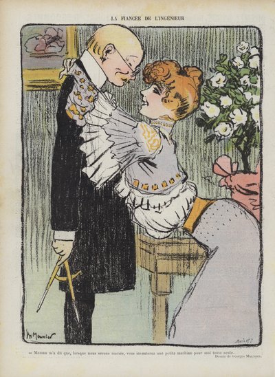 Ilustración para Le Rire de Georges Meunier