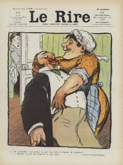 Ilustración para Le Rire de Georges Meunier