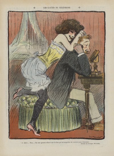 Ilustración para Le Rire de Georges Meunier
