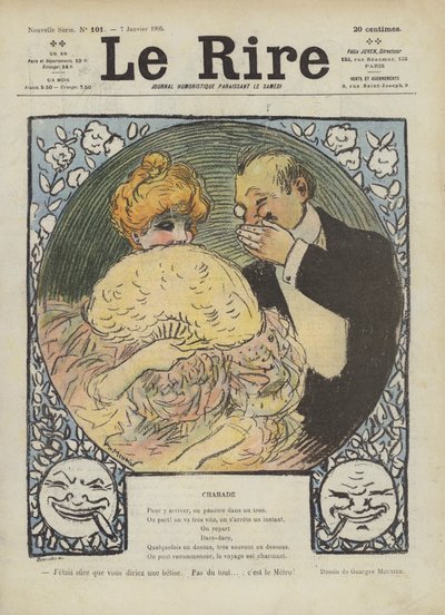Ilustración para Le Rire de Georges Meunier
