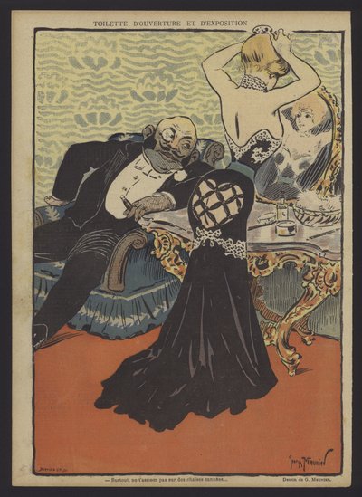 Toilette de apertura y exposición de Georges Meunier