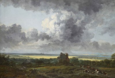 Francés: Paysage, environs de Chartres de Georges Michel