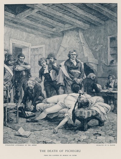 La Muerte de Pichegru de Georges Moreau de Tours