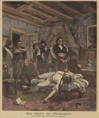 La muerte de Pichegru de Georges Moreau de Tours