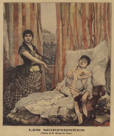 Los adictos a la morfina de Georges Moreau de Tours