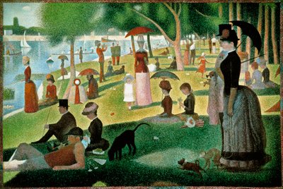 Un domingo en La Grande Jatte de Georges Pierre Seurat