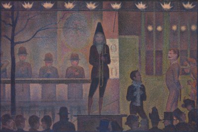 Parada de circo de Georges Pierre Seurat