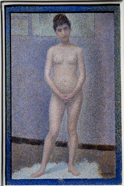 El fijador de caras de Georges Pierre Seurat