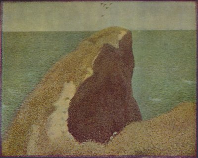 Le Bec Du Hoc, Grandcamp, 1885, 1937 de Georges Pierre Seurat
