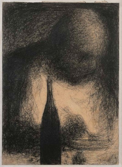 Le dîneur, c. 1883-1884 de Georges Pierre Seurat