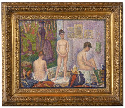 Les Poseuses, Ensemble (Pequeña versión) de Georges Pierre Seurat