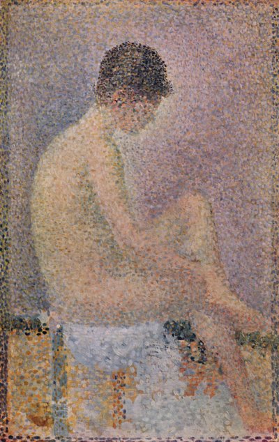 Estudio para los modelos, 1886, 1923 de Georges Pierre Seurat