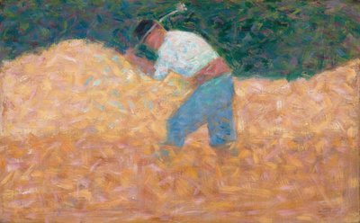 El Rompedor de Piedras, c. 1882 de Georges Pierre Seurat