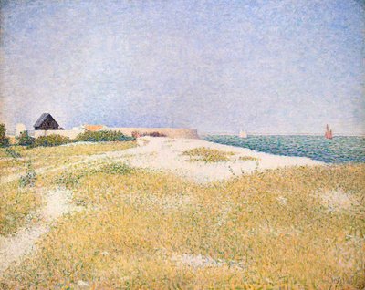 Vista de Fort Samson, 1885 de Georges Pierre Seurat
