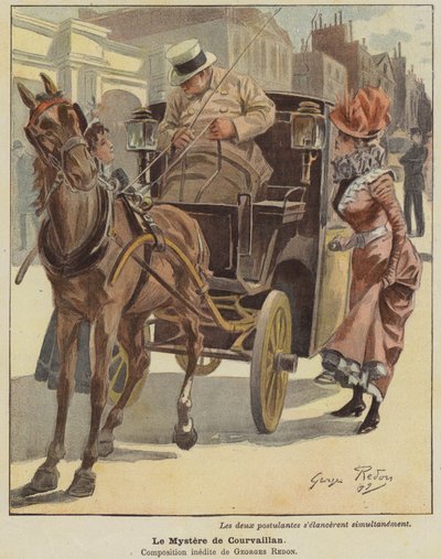 Le Mystere de Courvillan de Georges Redon