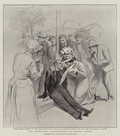 El intento de asesinato de Maitre Labori de Georges Redon