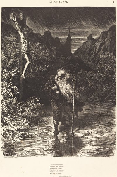 El judío errante de Georges Rouget after Gustave Doré