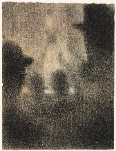 En el Café Parisien de Georges Seurat