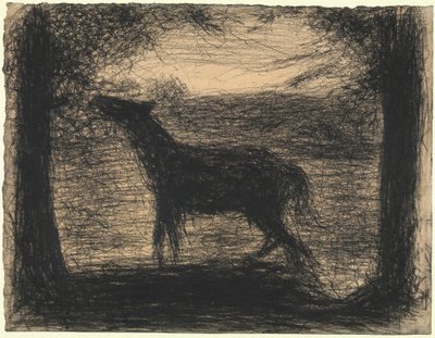 Potro (Le Poulain) de Georges Seurat
