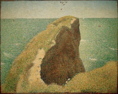Le Bec du Hoc, Grandcamp de Georges Seurat