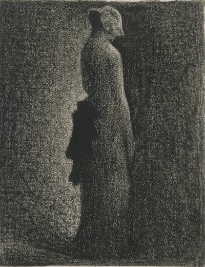 La corbata negra de Georges Seurat