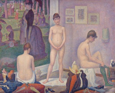 Modelos (Poseuses) de Georges Seurat