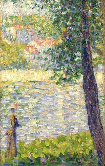Paseo matutino. 1885 de Georges Seurat