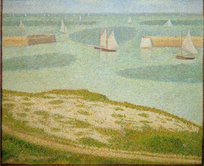 Port-en-Bessin, entrada del puerto de Georges Seurat
