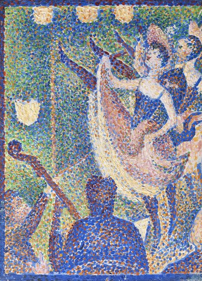 Estudio para El Chahut, c.1889 de Georges Seurat