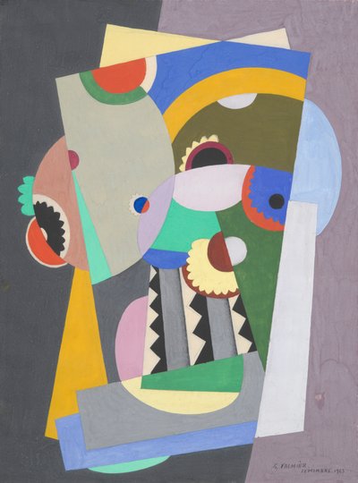 Composición, 1923 de Georges Valmier