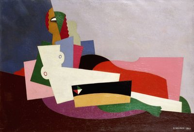 Desnudo reclinado de Georges Valmier