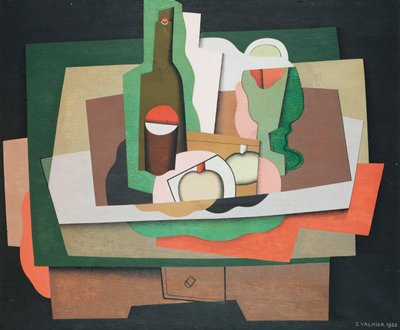 Naturaleza Muerta sobre una Mesa de Georges Valmier