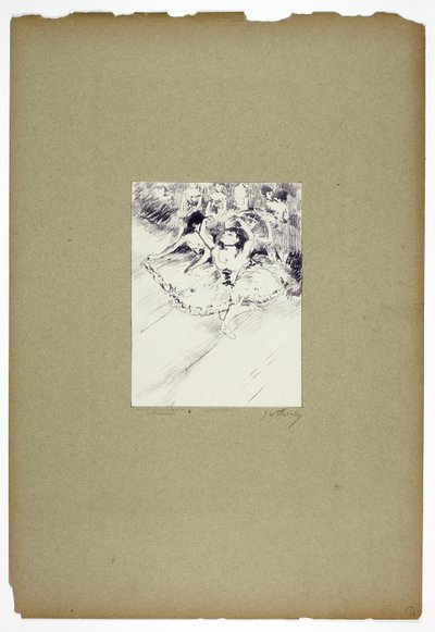 Práctica de ballet de Georges William Thornley