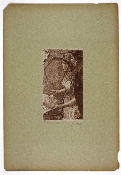 Cantante en espera de Georges William Thornley