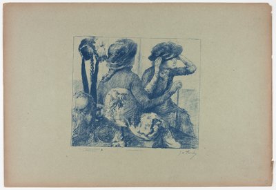 Mujeres en una sombrerería de Georges William Thornley