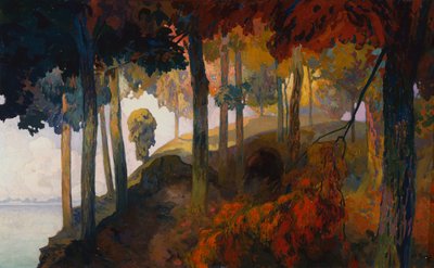 Un paisaje arcadiano de Georges de Feure